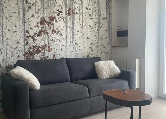 Beau Duplex Vue Sur Le Blanc Apartment